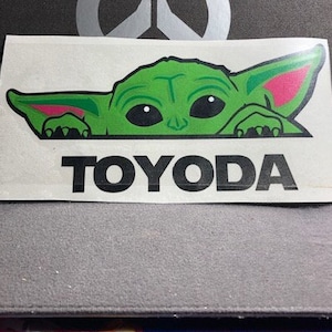 toyoda car decal