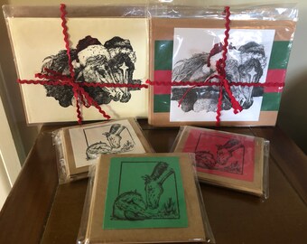 Horse Christmas Card Sets