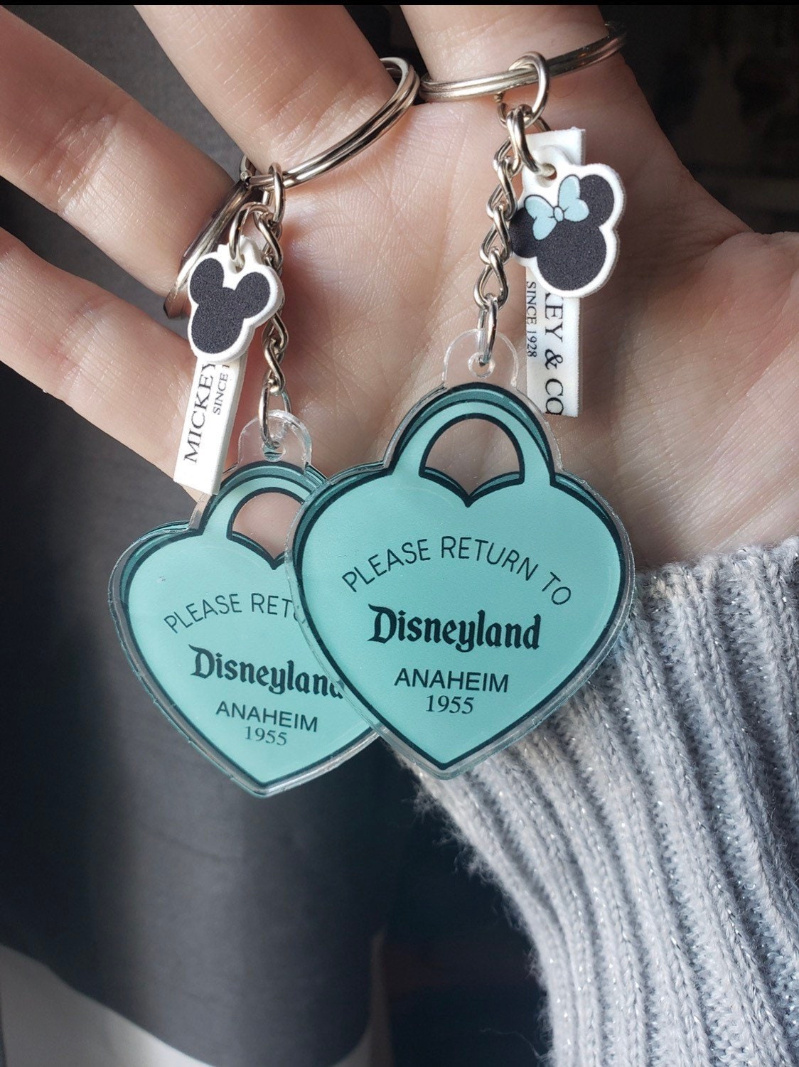 PREORDER Please Return to Disney keychain Disney World | Etsy