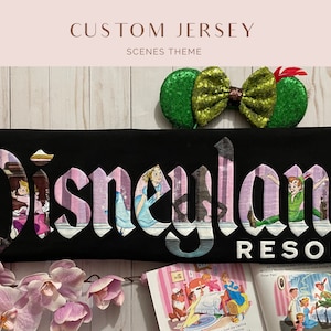 Handpainted Custom Spirit Jersey | Custom painted Spirit Jersey | Scenes Theme