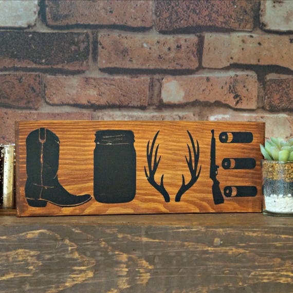 Country Love Wood Signs Rustic Sign Wooden Image 0