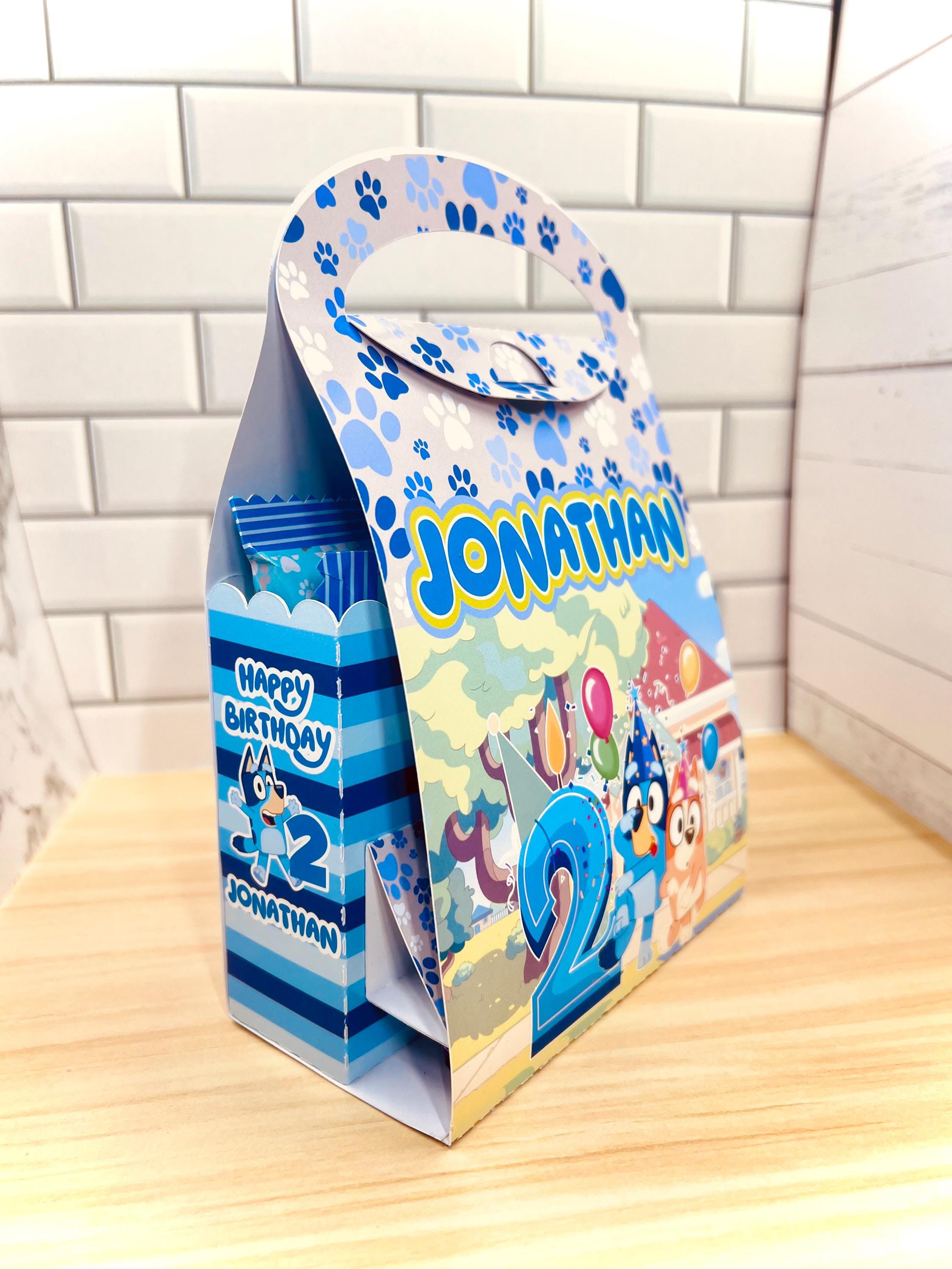 Filled/Unfilled Bluey 3D Boxes