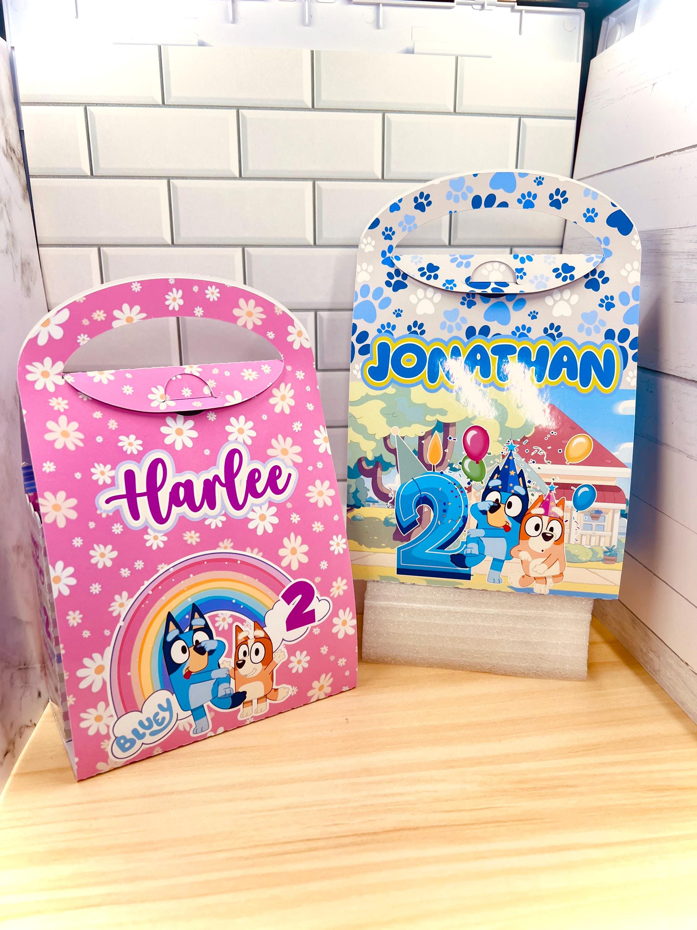 Filled/Unfilled Bluey 3D Boxes