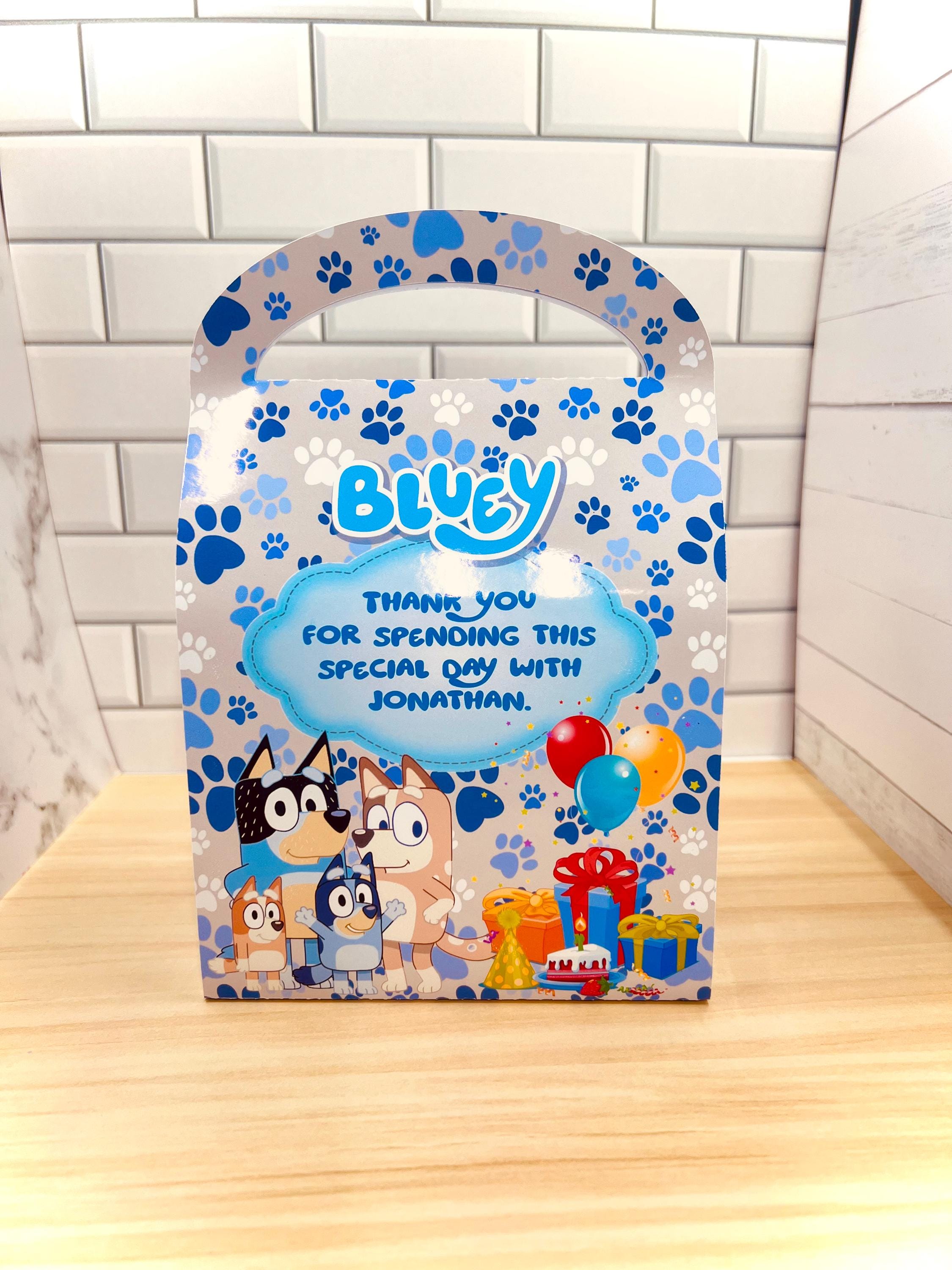 Filled/Unfilled Bluey 3D Boxes