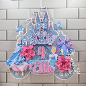 Cinderella Cake Topper