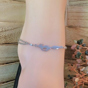 Gold Fox Vixen Anklet Girlfriend Gift Etsy Canada
