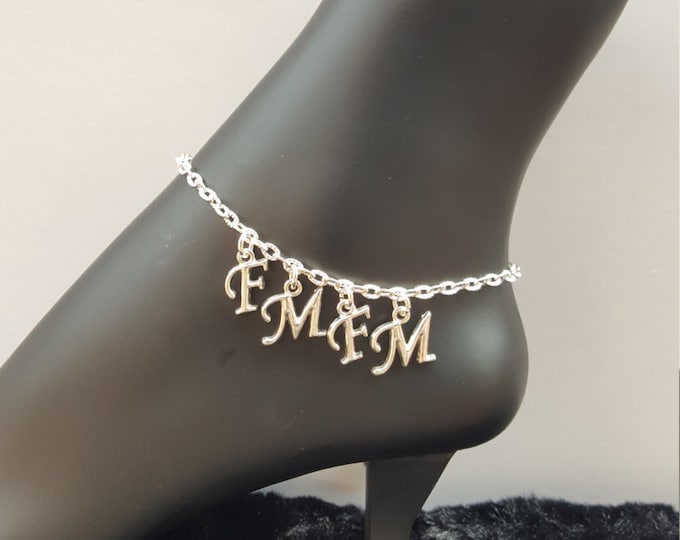 FMFM/Hotwife/Swinger Anklet - Stainless Steel Chain