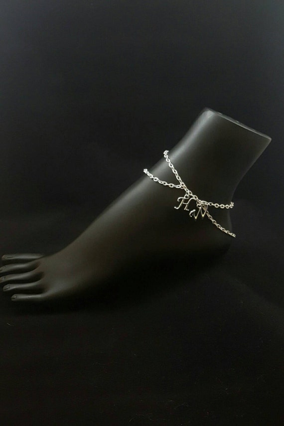Hotwife Anklet, Cuckold Lifestyle, Swinger Jewelry, Stainless Steel Chain