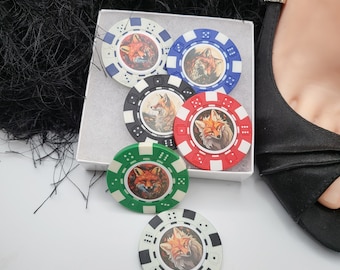Vixen's Invitation - Exclusive Poker Chip Set (6 pcs)