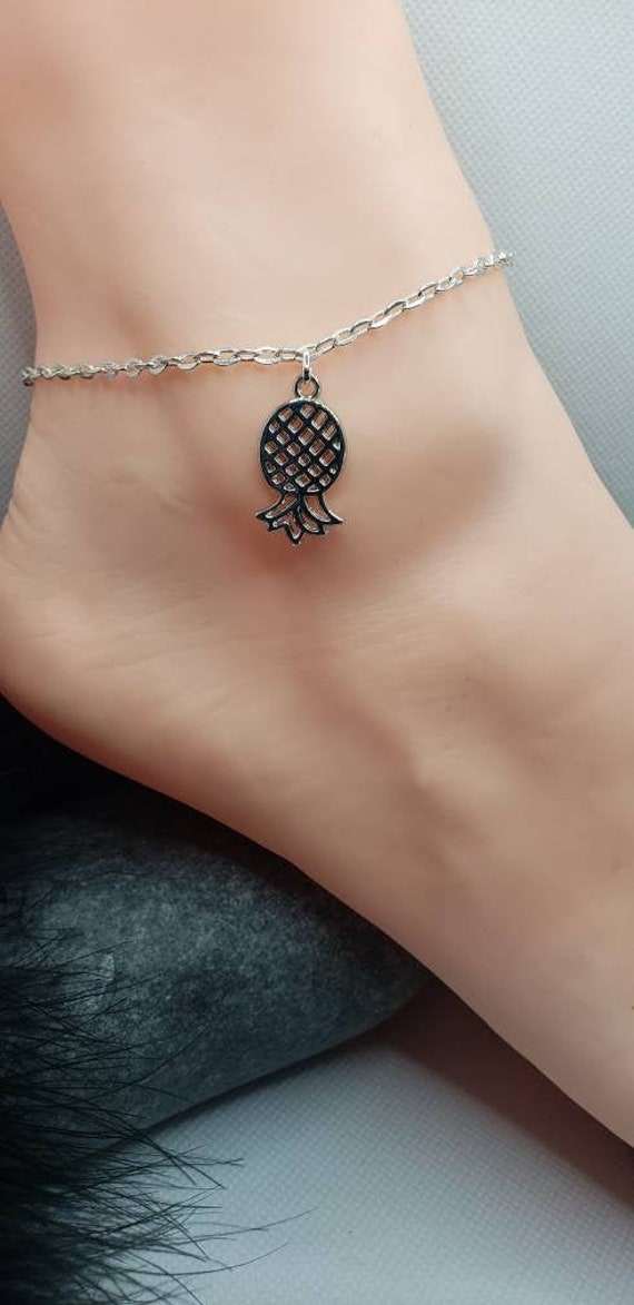 Pineapple anklet deals