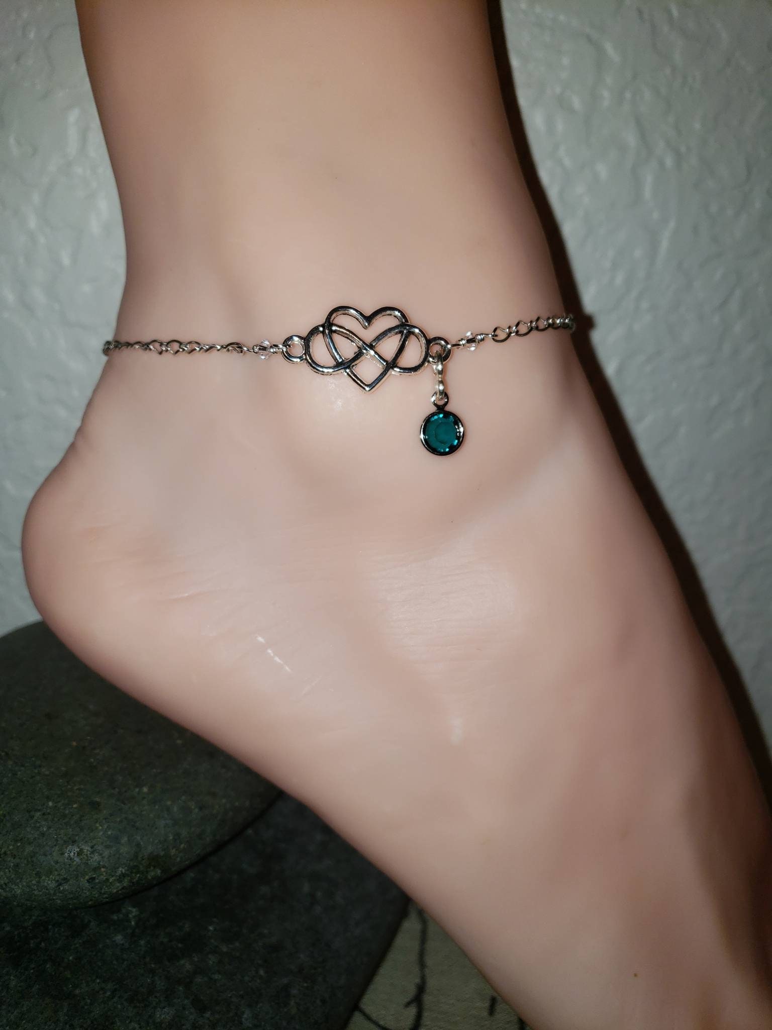 Infinity Heart Anklet, Polyamory Anklet, Stainless Steel Chain, Hotwife  Anklet, Everyday Anklet, Kinky Anklet, Sexy Anklets, Swinger Jewelry - Etsy