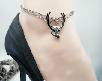 Vixen and Stag Anklet Vixen Anklet Hotwife Anklet Lifestyle