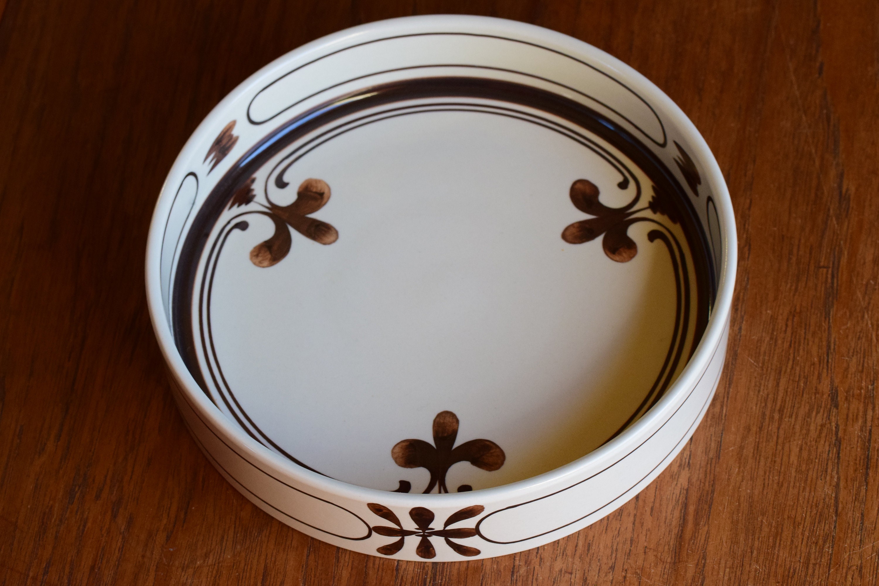 その他 Rosenthal Studio Line 1970's Siena Brown Rosenthal Casserole With Lid Siena Brown Studio Linie Handgemalt