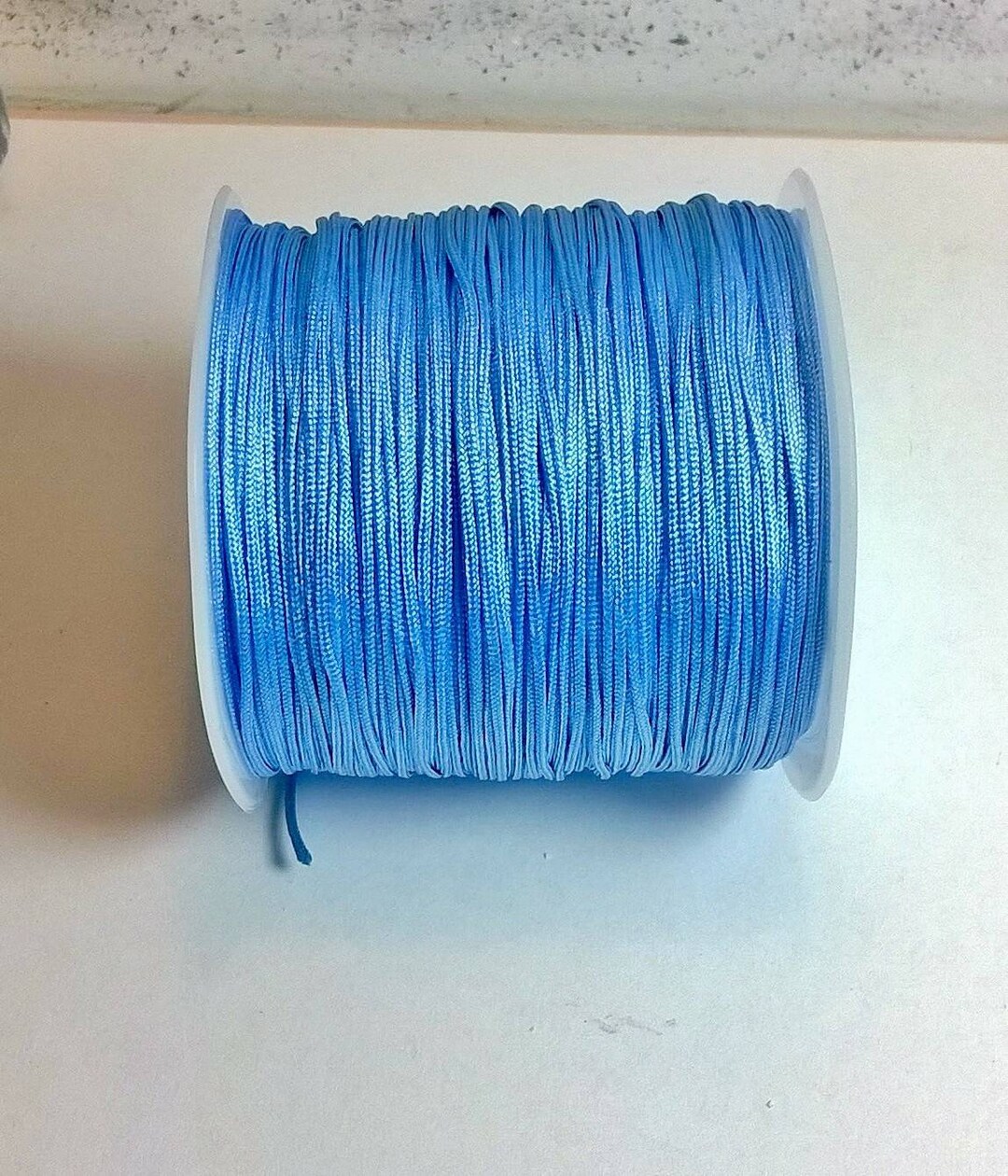 Macrame Ribbon 0.8 Mm Nylon Cord Jewelry Ribbon Light Blue 3 M 5 M 10 M ...