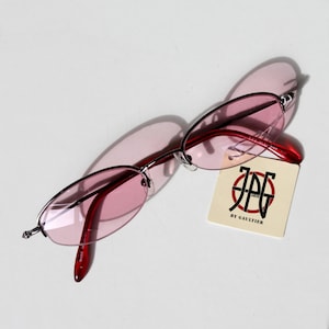 90&#39;s Jean Paul Gaultier pink sunglasses