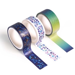 Fireflies washi tape , Insects washi tape, Flowers washi, Nature lover décor Tape, Insects lover, Journal tape, Stationery