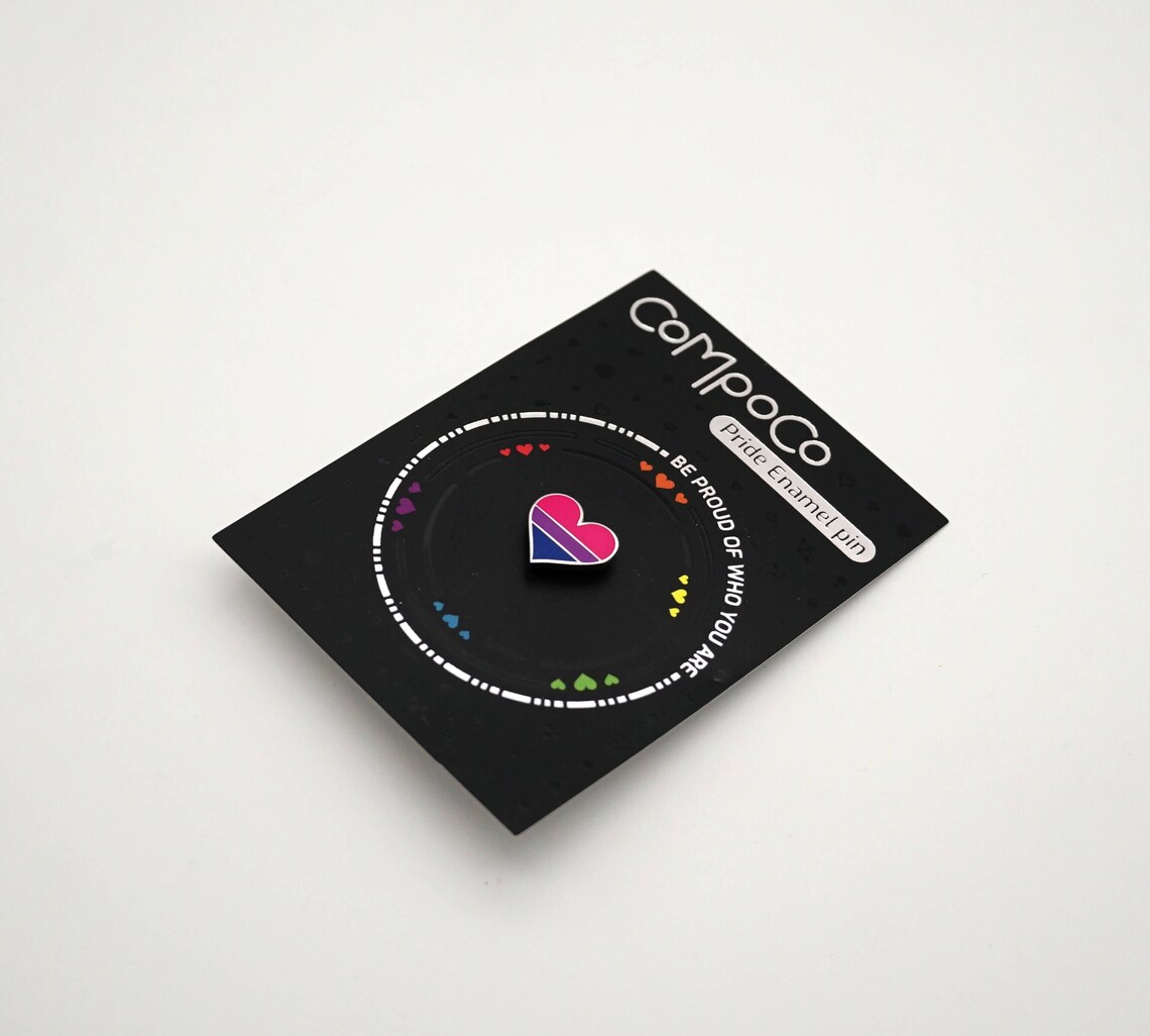 Tiny Bisexual Pride Pin Gay Lapel Pin Bisexual Flag Pin  Etsy-3618