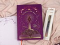 Space journal, Lined journal, Dotted journal, Journal writing, Hard cover notebook, Written in the stars,Space notebook,Stationery product logo