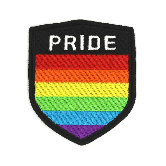 Gay pride rainbow patch
