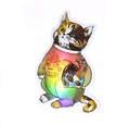 Cat Sticker, Astro Cat, Holographic Sticker, Astronaut Sticker, Laptop Sticker, Cat Space Suit, Holographic Unicorn, Astro Unicorn product logo