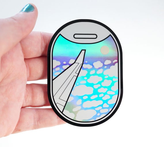 Vinyl Sticker Holographic Sticker Vintage Art Old Computer Waterproof ...