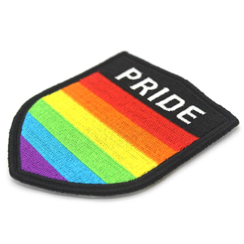 Gay pride rainbow patch