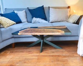 X Design Coffee Table Base, Matte Black Steel Metal Legs