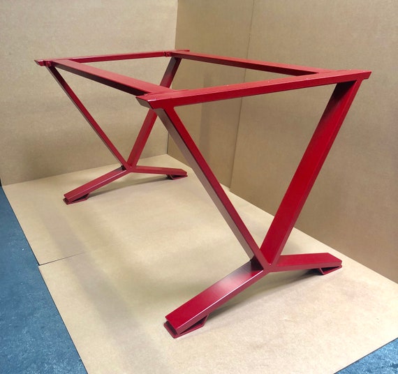 red table legs