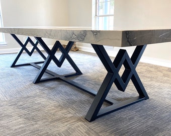 The Diamond Conference Table Base 3 legs with 6 braces