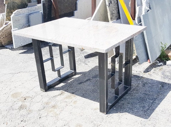 Marble granite 2024 top dining table