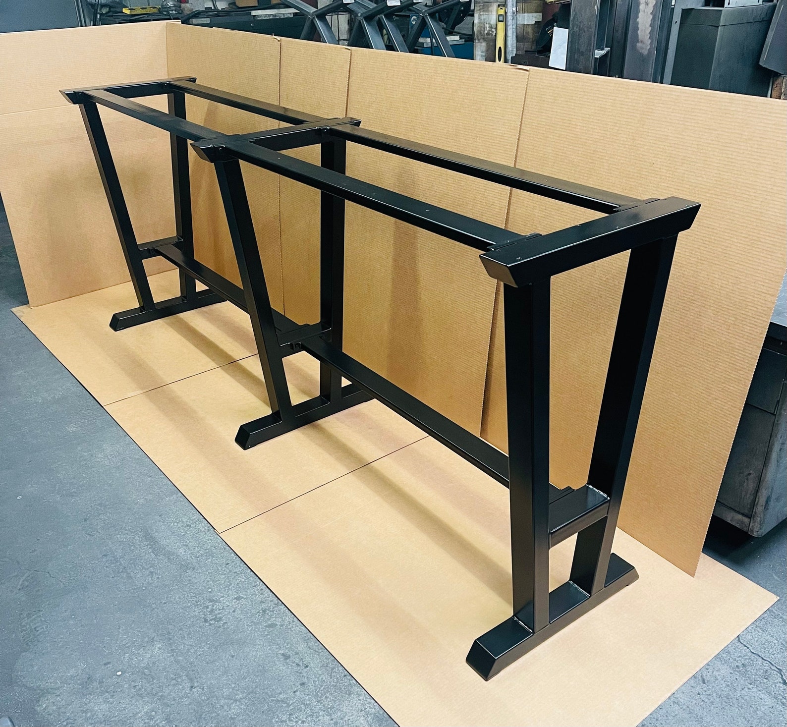 Modern Super Heavy Duty Steel Table Base 3 Legs With 6 Cross - Etsy