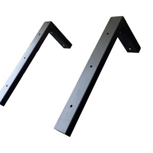 Super Heavy Duty Brackets 20” Heavy Loads, Floating Benches Very Heavy Duty Shelf Brackets