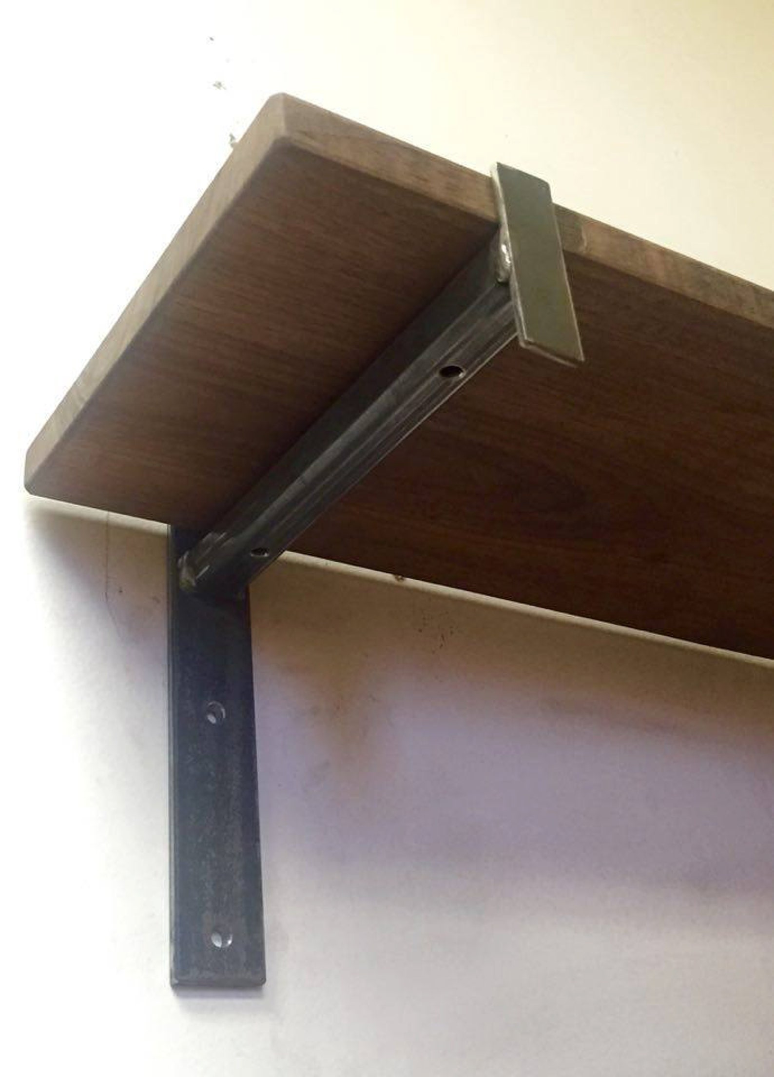 4 14 Industrial Shelf Brackets Medium Heavy Etsy