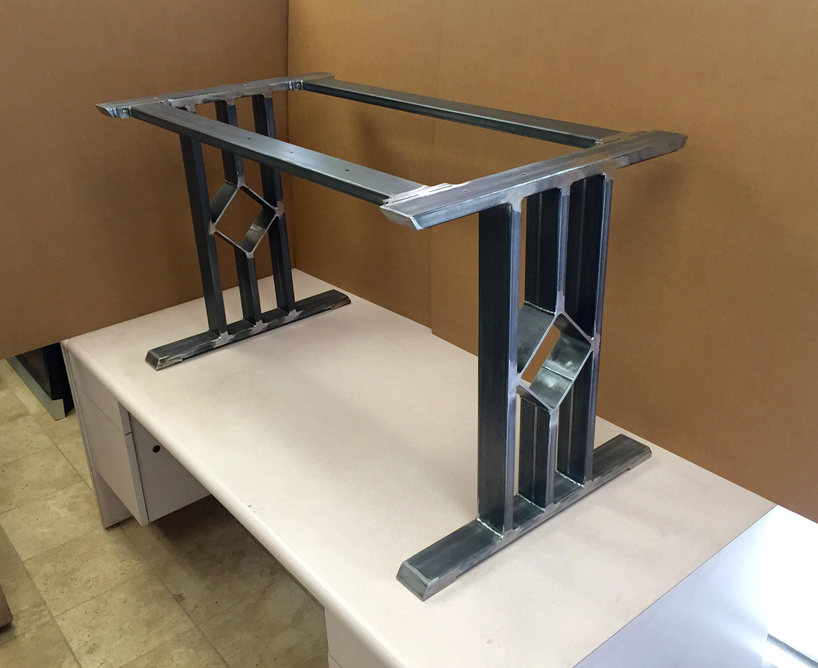 Square tube dining table deals