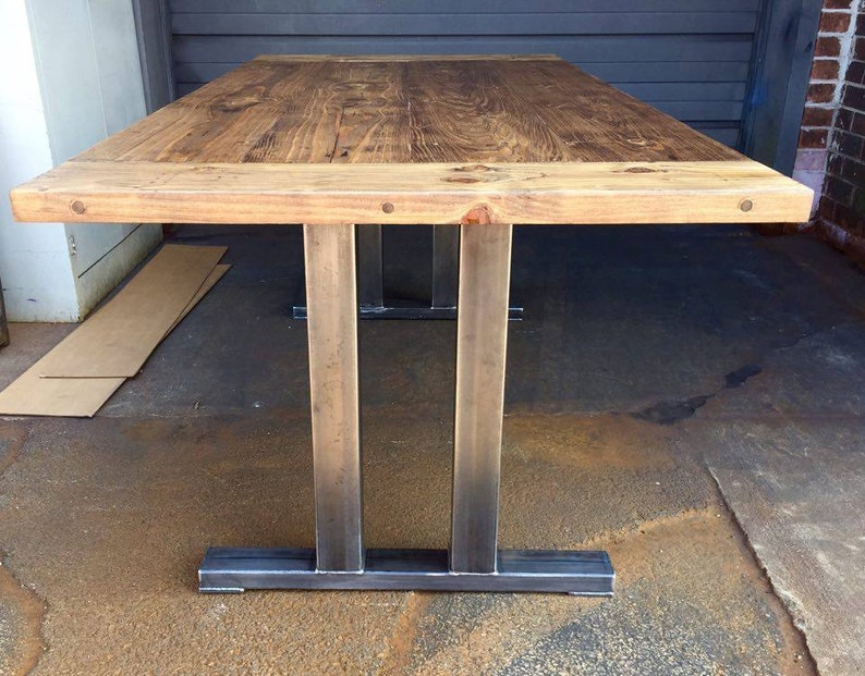 Reclaimed Wood Dining Table Reclaimed Wood Table Top With Etsy Canada