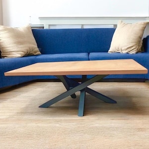 H16" Coffee Table Legs, Straw Bundle Shaped, 1 Set - Model C12