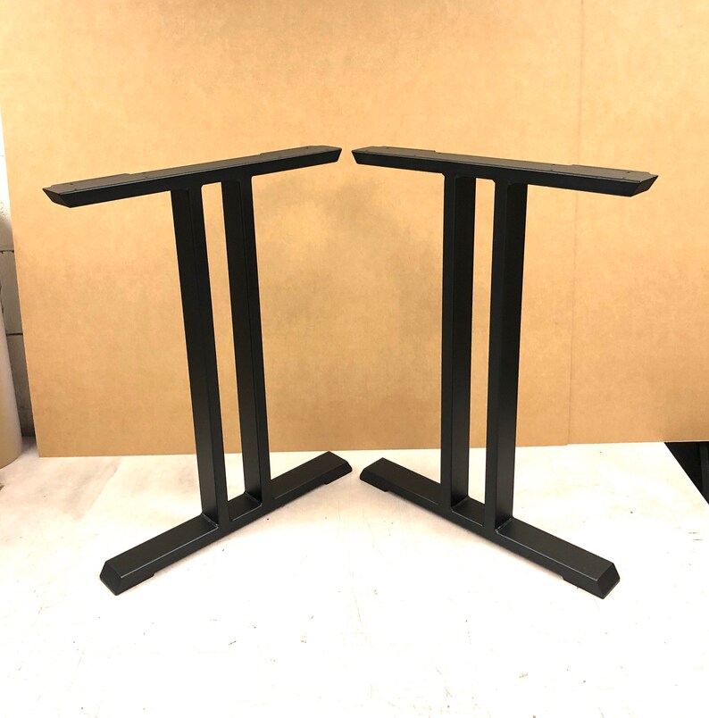 Design Dining Table Legs Two Bars Industrial Legs Set of 2 Etsy