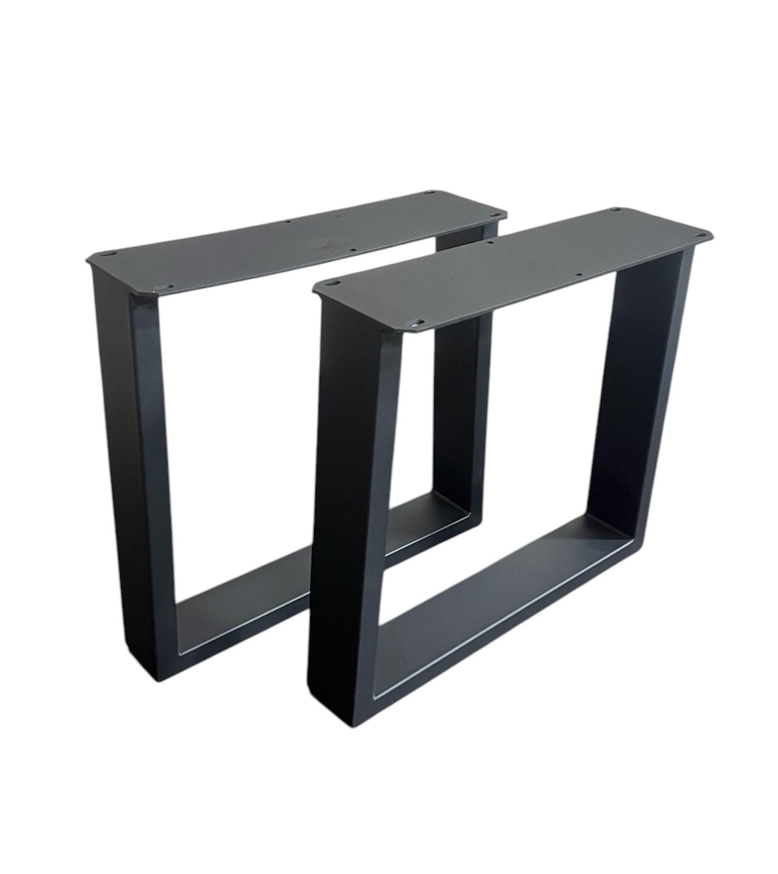 Trapezoid Design Steel Coffee Table Legs
