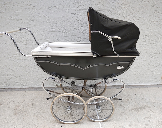 Vintage 1960s Bilt-rite Park Avenue Edition Pram Baby Buggy Carriage ...