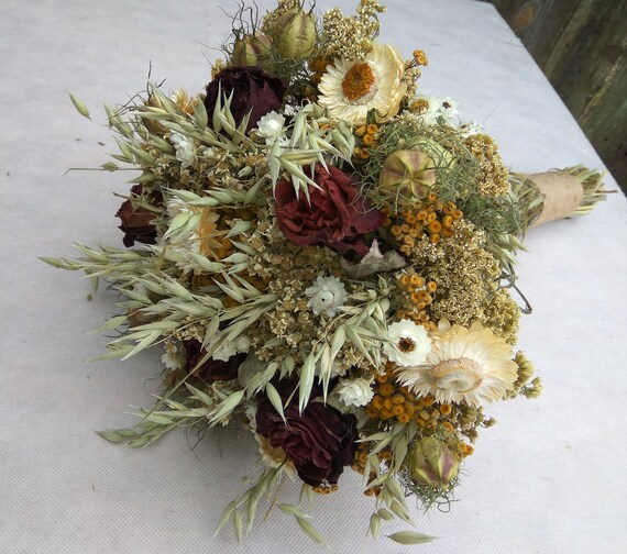 rustic bridesmaid bouquets