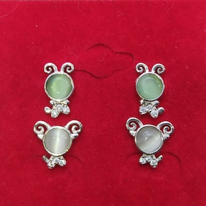 Aries earrings, Small Aries studs earrings, Small Ram Studs,  Ram Earrings, Aries studs, Zodiac Sign Jewelry