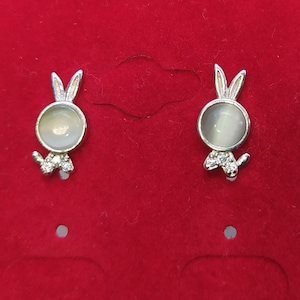 Hase Ohrringe, kleine Hase Ohrstecker, Ohrringe, kleine Hase Ohrstecker, Ostergeschenk Schmuck