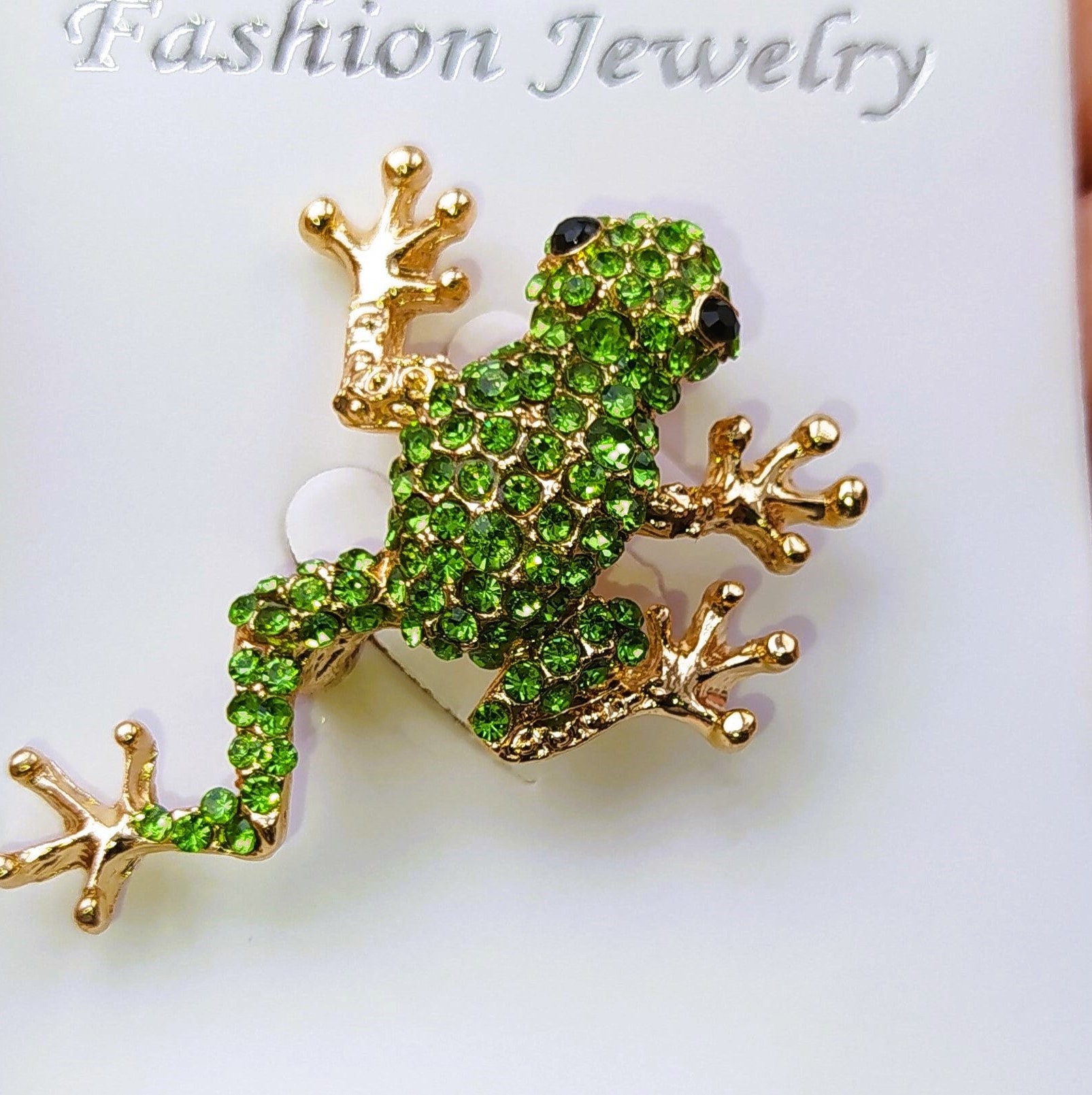 Frog Brooch - Etsy