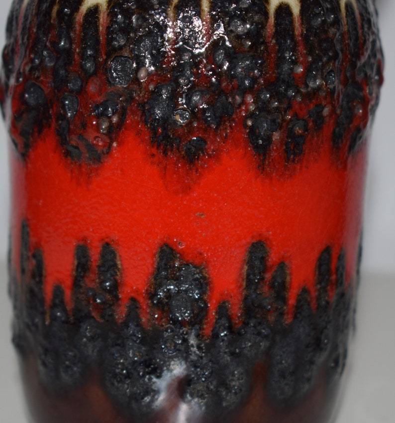 Bay 71-20 Keramik Design Vase artpottery 90s Vintage midcentury WGP artpottery Ceramic German Pottery artpottery fatlava