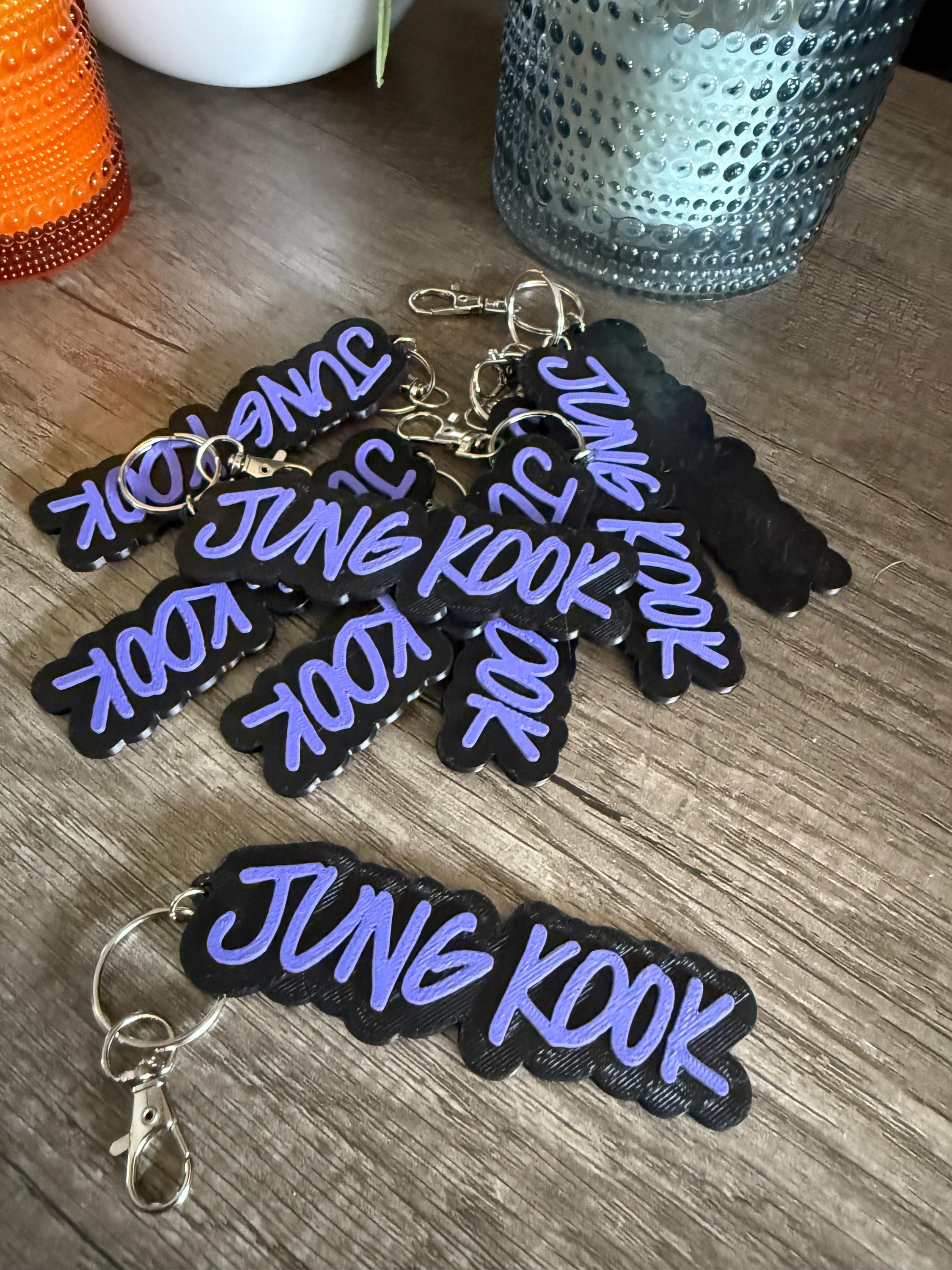 Jungkook Keychain - Etsy