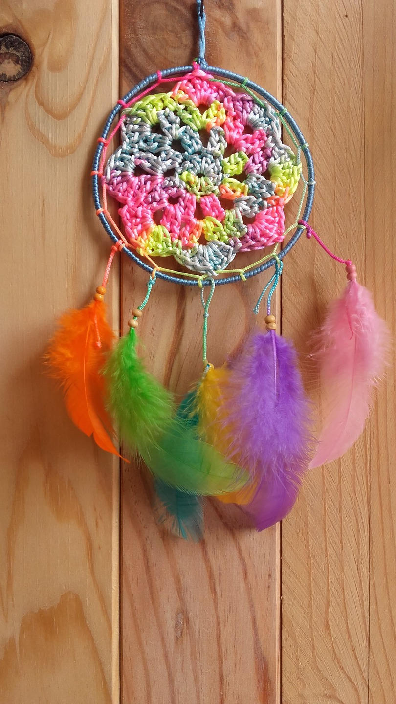 Attrape-Reves Dreamcatcher Multicolors