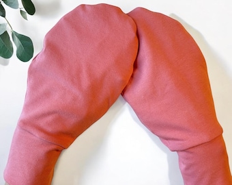 Anxiety Comfort & Sleep Aid Mittens /Nightime Gloves/Gift for an Elderly/Gift for Disabled/Skin Care Mittens/Soothing Organic Cotton  Mitts