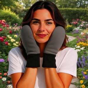 Comfort Fit Organic Cotton Eczema Mittens/Gift for Adults and Kids /Fingerless Face Protection Mitts for Elderly , Teens/Unisex Hand Covers