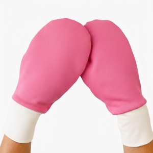 大人用睡眠ミトン／オーガニックコットン製湿疹用ミトン／女性用特別支援ミトン