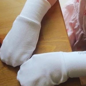 Bio-Baumwolle Ekzem Handschuhe / Handschuhe für besondere Bedürfnisse Bild 12